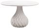 TOV Furniture Tulum Ivory Concrete Dining Table-2
