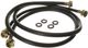 GE® 2 Pack 4' Rubber Washer Hoses -0