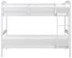 Homelegance® Lani Wire Brushed White Twin over Twin Youth Bunk Bed-2