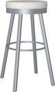 Amisco Customizable Rudy Swivel Spectator Stool-0