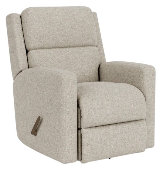 Flexsteel® Customizable Chip Manual Swivel Gliding Recliner-3