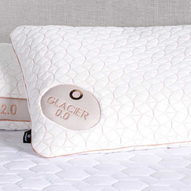 BEDGEAR® Glacier Performance® Shredded Latex/Polyester Fiber Blend 0.0 Medium Soft Standard Pillow-2