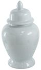 A & B Home White Seaford Ginger Jar-0