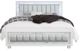 Global Furniture USA Santorini 5-Piece Metallic White King Bedroom Set-2