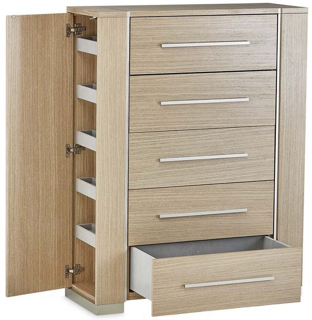 Michael Amini® Laguna Ridge Washed Oak Chest-3