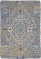 KAS Rugs Morris Blue/Yellow Gramercy 5'x7' Area Rug-0