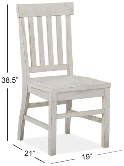 Magnussen Home® Bronwyn Alabaster Side Chair-2