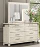 Furniture of America® Lafayette 4-Piece Weathered Gray Queen Bedroom Set-3