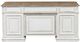 Liberty Furniture Magnolia Manor Antique White/Weathered Brown Desk-2