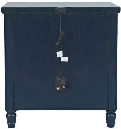 Jofran Inc. Westport Navy Nightstand-2
