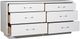 Vanguard® Furniture Vanguard Williams Pure White Tall Dresser-1