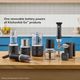 KitchenAid® Go™ Black Matte Cordless Hand Blender with Accessories - Battery Sold Separately-5