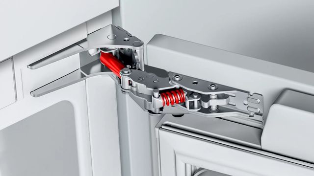 Bosch® 800 Series 22" 8.3 Cu. Ft. Custom Panel Built-In Counter Depth Bottom Freezer Refrigerator-5