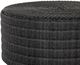 Four Hands Madura Vintage Coal Wicker Outdoor Coffee Table -4