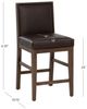 Linon Ramsey 2-Piece Brown Counter Stool-2