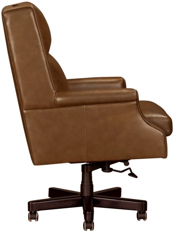 Parker House® Dc132 Renaissance Chestnut Leather Desk Chair-2