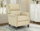 BarcaLounger® Shasta Cashmere Stone Leather Manual Recliner-2
