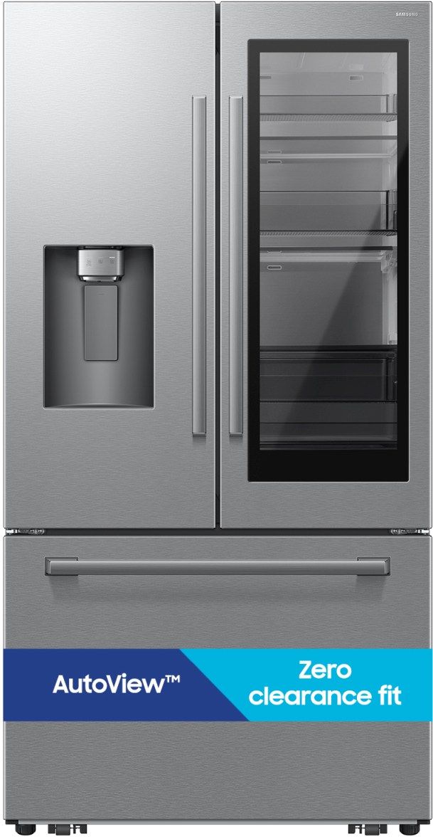 Samsung Bespoke AI 36" 29 Cu. Ft. Fingerprint Resistant Stainless Steel French Door Refrigerator with AutoView™-4