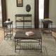 Liberty Furniture Franklin 3 Piece Rustic Brown Table Set-0