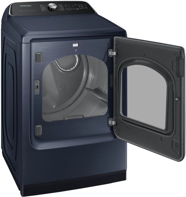 Samsung® 7155 Series 7.4 Cu. Ft. Brushed Navy Electric Dryer-3