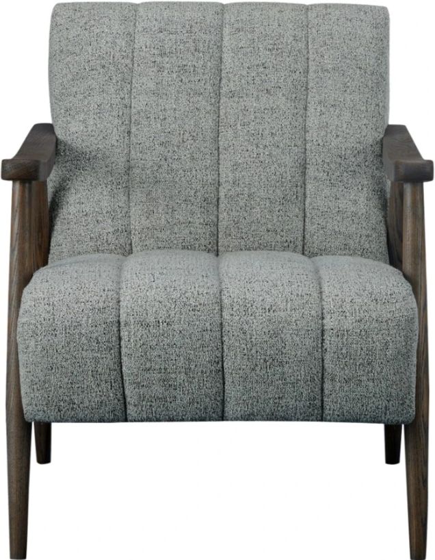Moe's Home Collection Aster Pebbled Grey Accent Chair-1