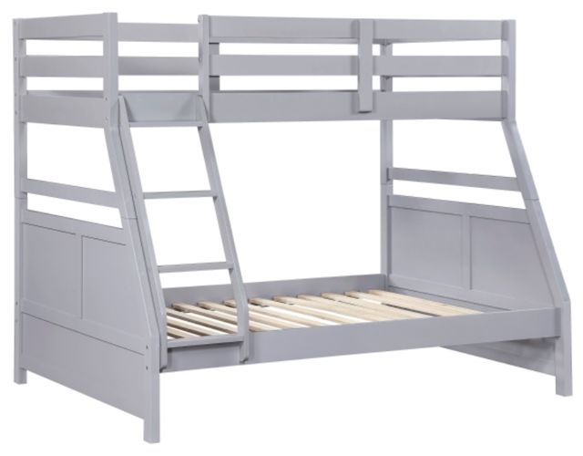 Homelegance® Sloane Gray Twin/Full Bunk Bed-1