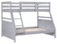 Homelegance® Sloane Gray Twin/Full Bunk Bed-1