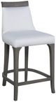 Century® Citation Mira Greige/White Counter Stool-0