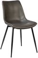 Dovetail Furniture Rufina Black/Dark Gray Dining Chair-0