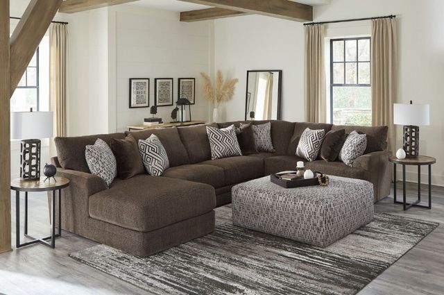 Jackson Furniture Galaxy 4-Piece Chocolate Left Side Facing U-Shape Chaise Sectional-5