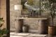 Hooker® Furniture Vineyard Row Sonoma Console Table with Napa Base-4