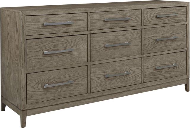 Signature Design by Ashley® Chrestner 2-Piece Gray California King Panel Bed Set-2