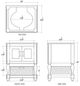 Bramble Customizable Jefferson Single Vanity-1