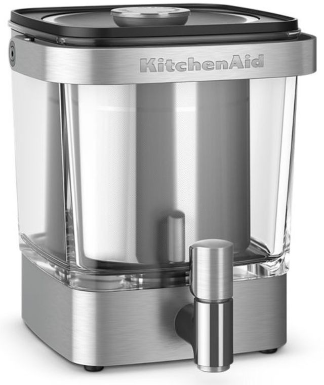 KitchenAid® 38 Oz Stainless Steel Cold Brew Coffee Maker-0