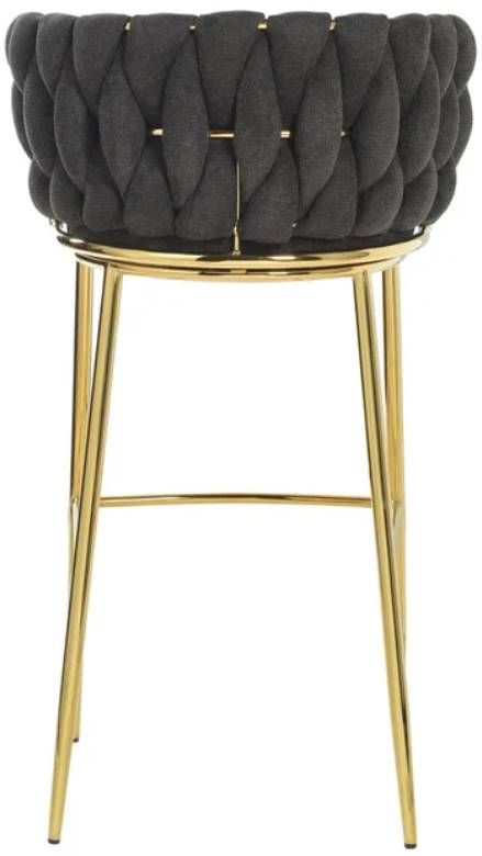 Stylecraft Austin Allen James Brown/Gold 42" Stationary Accent Chair-2
