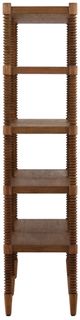 Dovetail Furniture Fernandez Brown Bookcase-2