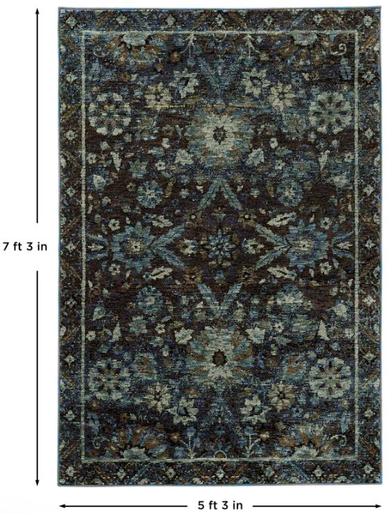Oriental Weavers™ Andorra 5'x7' Style 9 Area Rug-2