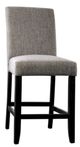 Furniture of America® Brule 2-Piece Light Gray Counter Side Chair Set-0