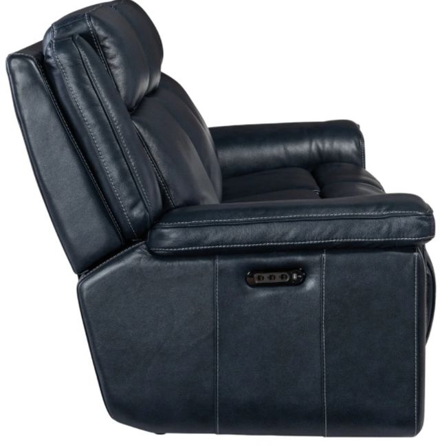 Hooker® Furniture MS Montel Cosmos Cobalt Lay Flat Power Reclining Sofa with Power Headrests and Lumbar-2