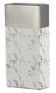 A & B Home Silver/White Ceramic Vase-0