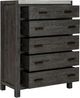 Magnussen Home® Plum Creek Ravenwood Black Drawer Chest-1