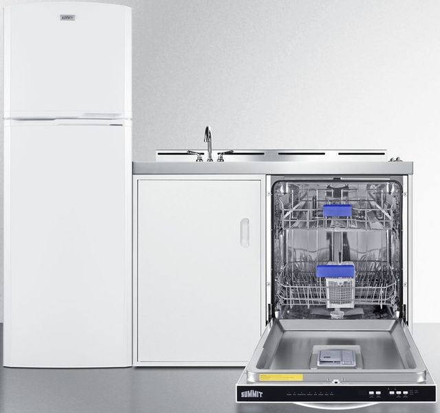 Summit® 71" White All-In-One Kitchenette-3