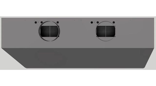 Vent-A-Hood® 66" Gunsmoke Wall Hood-2