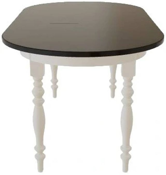 Mavin Customizable 36" Oval Extendable Dining Table with 12" Leaf-2
