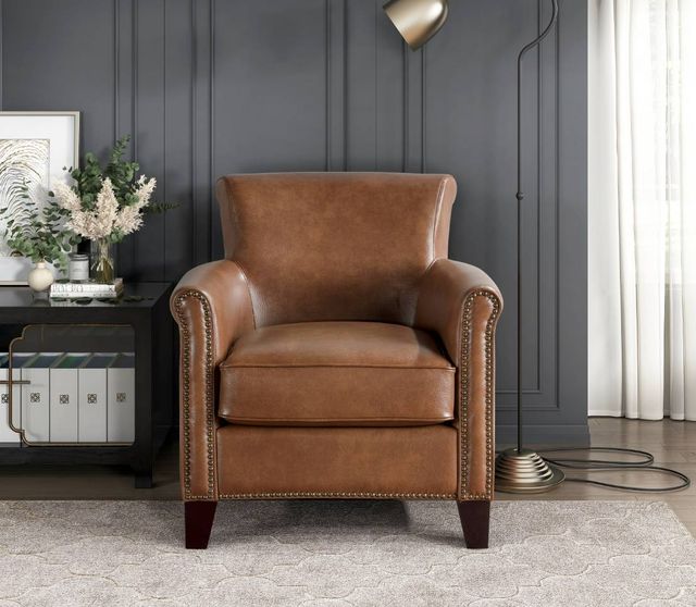 Homelegance® Braintree Brown Accent Chair-1