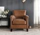 Homelegance® Braintree Brown Accent Chair-1