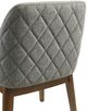 Coaster® Upholstered Franklin Gray Dining Side Chair-3