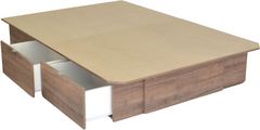 Lit plate-forme double avec 4 tiroirs de Meubles Nouveau Concept - Shanshu