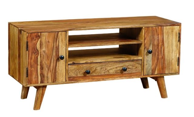Jaipur Furniture Oker Range Dark Brown Plazma TV Stand-0