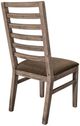 International Furniture Direct Balam Stained White Side Chair-1